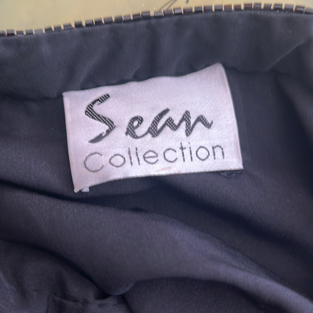 Sean Collection Elegant Sequins Cropped Blazer Si… - image 6